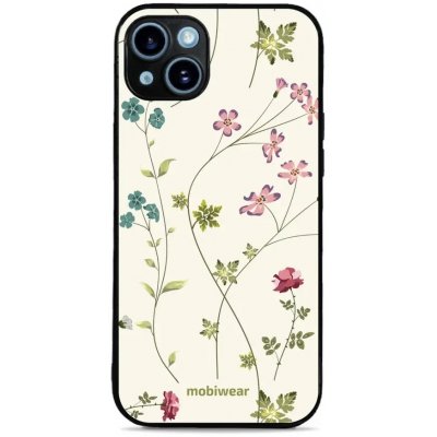 Pouzdro Mobiwear Glossy Apple iPhone 14 Plus - G035G - Tenké rostlinky s květy – Zboží Mobilmania