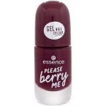 Essence Nail Colour Gel lak na nehty 20 Please Berry Me 8 ml – Zboží Dáma