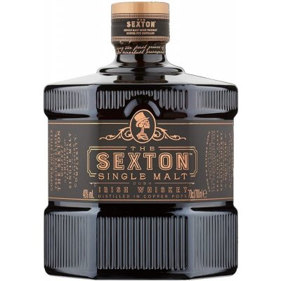 The Sexton Single Malt Irish Whiskey 40% 0,7 l (holá láhev) – Zboží Dáma