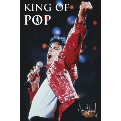 CurePink: | Plakát Michael Jackson: King of pop (61 x 91,5 cm) [GPE6061] – Sleviste.cz