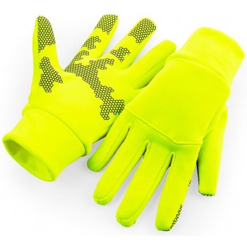 Beechfield Softshell Sports Tech rukavice fluorescent yellow