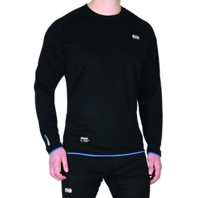 Funkční tričko s dlouhým rukávem OXFORD Cool Dry černé – Zboží Mobilmania
