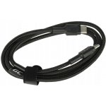 Green Cell KABGC30 PowerStream USB-C - USB-C, 120cm, černý – Zboží Živě