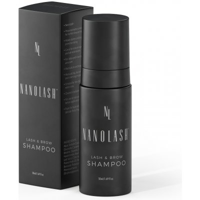 Nanolash Lash & Brow Shampoo Šampon na řasy a obočí 50 ml – Zbozi.Blesk.cz