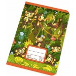 Junior Sešit 511 1 třída pomocná linkovaný 400067