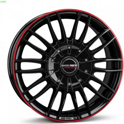 Borbet CW3 7,5x18 6x139,7 ET45 black red ring – Sleviste.cz