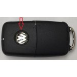 VW znak - emblém na klíček 14mm 3D | Zboží Auto