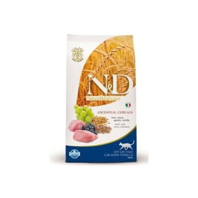 N&D Low Grain CAT Adult Lamb & Blueberry 4 x 1,5 kg – Zboží Mobilmania