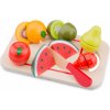 Příslušenství k dětským kuchyňkám New Classic Toys dřevěné krájecí ovoce