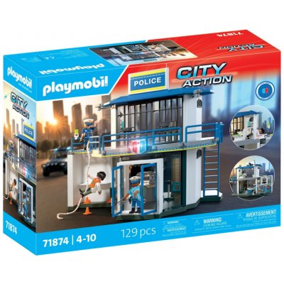 Playmobil 71874 Policejní služebna s vyšetřovatelnou – Zboží Živě