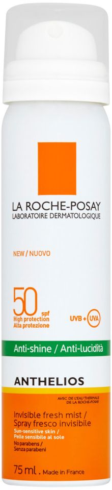 La Roche-Posay Anthelios spray na opalování na obličej SPF50 75 ml