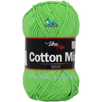 Vlna-Hep Cotton Mix 8155 - zelená – Zboží Mobilmania