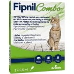 Fipnil Combo Spot-on Cat 50 / 60mg 3 x 0,5 ml – Zboží Mobilmania
