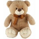 Teddies Medvěd s mašlí béžový 45 cm