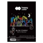 CBPAP Černý kreslicí blok skicák A4 80 g m2 40 listů Happy Color – Hledejceny.cz