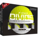 Srixon Z-Star Divide bílá/žlutá 12 ks – Zbozi.Blesk.cz