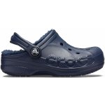 Crocs Classic Lined Clog K Navy/Char Dětské nazouváky modrá – Zboží Mobilmania