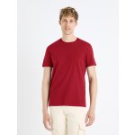 Celio bavlněné tričko Tebase Červená – Sleviste.cz