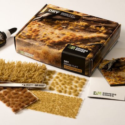 GamersGrass: Dry Grass Tuft Starter Box – Zboží Živě