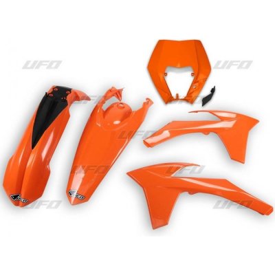 UFO kompletní plasty KTM EXC/EXC-F 12-13 oranžová KTM EXC 450 rok 12-13 | Zboží Auto