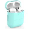 Pouzdro na sluchátka AlzaGuard Skinny Silicone Case pro AirPods 1. a 2. generace AGD-ACSS1E