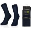 Intenso beztlakové pánské zdravotní bambusové ponožky tmavě modré