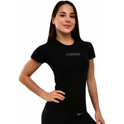 GymBeam Dámské sportovní tričko Limitless Black – Zboží Dáma