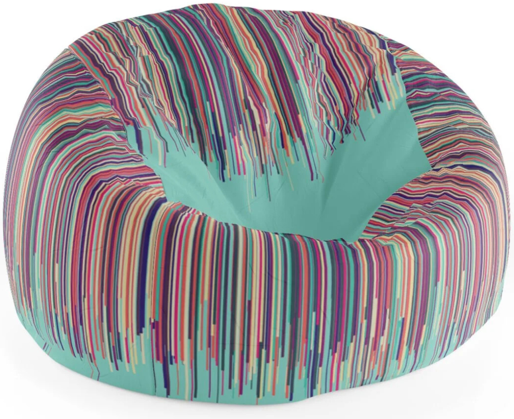 Sablio Sedací vak Cocoon Stékající barva 75 x 45 x 35 cm