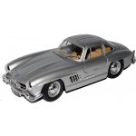 Bburago Mercedes Benz 300 SL 1954 stříbrná 1:24 – Zbozi.Blesk.cz