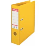 Esselte Plastový pákový pořadač - A4, s kapsou, hřbet 7,5 cm, žlutý – Zboží Mobilmania