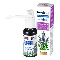 Dr. Müller Pharma Anginal ústní sprej se šalvějí 30 ml