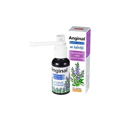 Dr. Müller Pharma Anginal ústní sprej se šalvějí 30 ml – Zboží Mobilmania