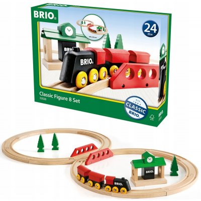 Brio Vláčkodráha osmička Classic – Zboží Mobilmania