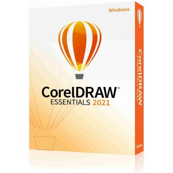 CorelDraw Essentials 2021 EN/FR/DE/IT/ES/BR/NL/PL/CZ - ESD - ESDCDE2021EMEA