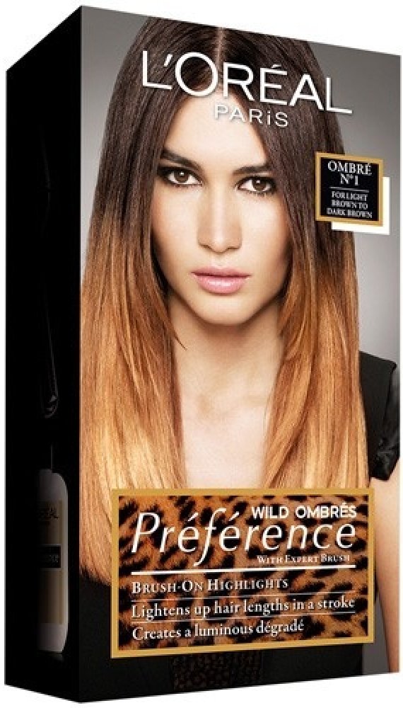 L'Oréal Préférence Wild Ombré N1 světle -tmavě hnědé vlasy barva na vlasy |  Srovnanicen.cz