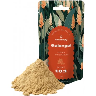 Canntropy galgán lékařský (Alpinia officinarum), extrakt 10:1, 10 - 100 g 25 grams – Hledejceny.cz
