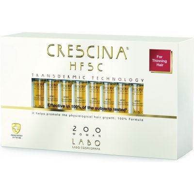 Crescina Péče na podporu růstu vlasů stupeň 200 ženy 70 ml dámské – Hledejceny.cz