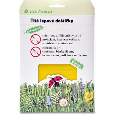 BioTomal LEPOVÉ DESTIČKY ŽLUTÉ Biocont 1 bal. - 6ks – Zboží Dáma