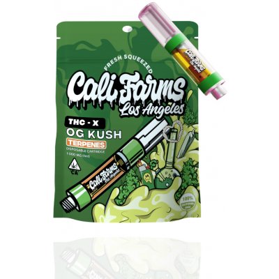 Califarms THC-X náplň s terpeny OG Kush 1 ml – Zboží Dáma