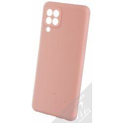 1Mcz Matt Skinny TPU ochranné silikonové Samsung Galaxy A22, Galaxy M22, Galaxy M32 světle růžové