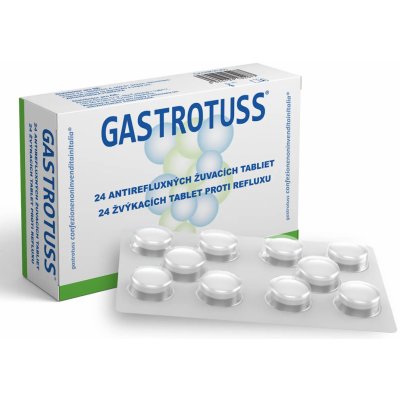 Gastrotuss žvýkací antirefluxní 30 tablety – Zboží Mobilmania