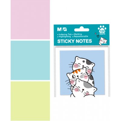M&G Blok lep. M&G So Many Cats 76 x 76 mm - 100 listů, mix / 1ks – Hledejceny.cz