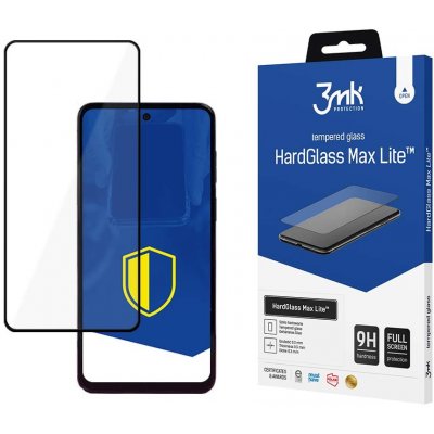 3Mk HardGlass Max Lite Motorola Moto G53 black, FullScreen Glass Lite 5903108501743 – Zboží Mobilmania