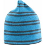 Result Winter Essentials oboustranná ohrnovací čepice z pleteniny modrá azurová šedá – Hledejceny.cz