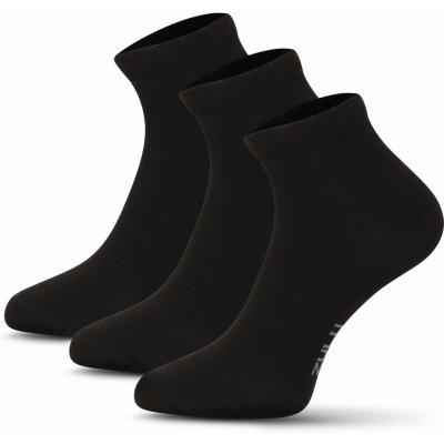 Zulu Sada ponožek Cotton Ultra 3-pack černá – Sleviste.cz