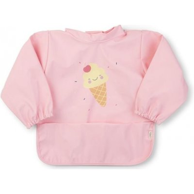 Saro Baby nepropustný bryndák s rukávkama Ice Cream – Zboží Dáma