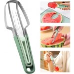 GreenYeah 3v1 vidlička na krájení melounu, kráječ melounu, nerezový kráječ melounu, vidlička na – Sleviste.cz