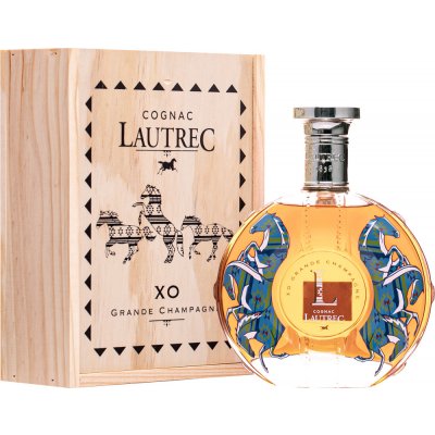 Lautrec Cognac XO 40% 0,7 l (kazeta) – Zboží Dáma