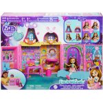 Mattel Enchantimals Domeček přátelství, a domeček, 7 hracích ploch, 24 herních dílků HXL53 – Zboží Dáma