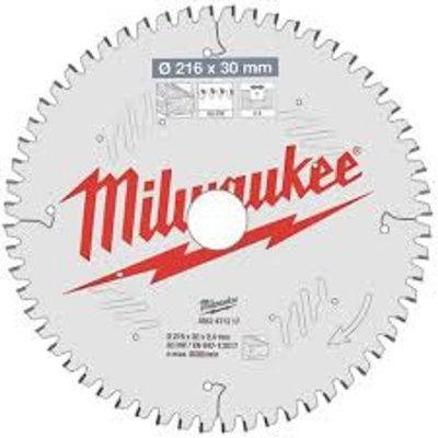 Milwaukee Pilový kotouč 216 x 30 x2,4mm 80HW 4932471319 – Zboží Mobilmania